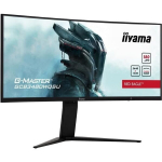 iiyama G-MASTER GCB3480WQSU-B1 UltraWide 34" QHD Kaardus Monitor, Must, AMD FreeSync, VESA, K&otilde;rguse Reguleerimine, USB, HDMI, 21:9 S&uuml;steem, Kontorikasutus