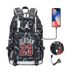 Kotid, seljakotid, kohvrid, NBA helendav USB-seljakott, hall suurus Jordani multifunktsionaalne luminofoorlamp