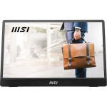 Monitor PC Gamer Screen - MSI - MP161 E2 - 15.6 - IPS panel - FHD - 1 ms - 60 Hz - USB-C x2 + Mini HDMI - Tripod attachment