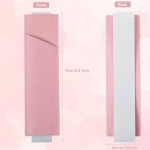 Kaasaskantav Kunstnahast Pliiatsikott Elastse Rihmaga - A4 M&auml;rkmiku ja iPad Pliiatsi Hoidik, L&otilde;hnatu.