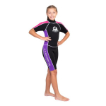 Laste neopreenist kost&uuml;&uuml;m Scorpena Shorty Junior 3mm, roosa