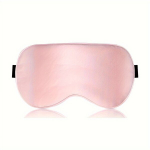 1tk Siid Magamismask Valgust Blokeeriv, Pehme Hingav Orgaaniline Mulberry Siid Kangas Silmakate , One size