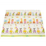 Kahepoolne kokkupandav laste vahtmatt Springos KM0022, 150x200 cm, s&otilde;idukite disain