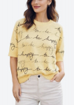 Naiste kampsun, N. Casual, kollane, M-L