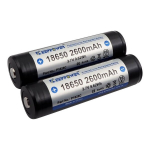 KeepPower aku 18650 2600mAh 3,7V, 2tk