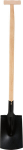 Puidust varrega labidas 117cm (T-kujuline k&auml;epide) Flo (35801)