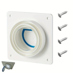 4-tolline kuivati ventilatsioonikate, seinale paigaldatav.
