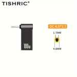 TISHRIC 100W PD Kiirlaadimine USB-C DC Toiteadapter HP/Lenovo/DELL S&uuml;learvutitele