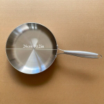 Premium 304 Roostevaba Teras Non-Stick Kokana Pann, 22,1 cm