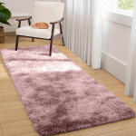 Ultra-Pehme Lilla Lipsukesed Vaip Elutuba Magamistuba Dormitoa., 31,5x62,9 colio / 80x160 cm