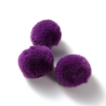 5tk 50mm 12 V&auml;rvi Kunstlik Reksi K&uuml;&uuml;likukarv Pall., Tamsiai violetinė