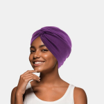 Naiste Elastsest &Uuml;hte V&auml;rvi Turban Peapael - &Uuml;ks Suurus Sobib K&otilde;igile  variant-37688, Violetinė