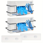 Riiulikomplekt, 2 tk, Juoda - 2 vnt
