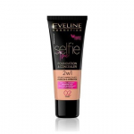 Jumestuskreem Eveline Selfie Time 2w1, 02 Ivory, 30 ml