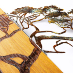 Wallity puidust seinadekoratsioon Acacia Tree, 58 cm