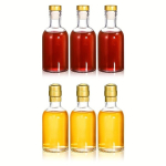 Klaasist veinipudel 100 ml, 6 vnt