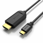 HDMI kaabel - VENTION - CGUBF - 1 m - Mitmev&auml;rviline - Videokinnitus