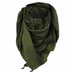 MFH R&auml;tt Shemagh 110x110 cm, roheline/must