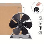 Ahju ventilaator 6 labaga