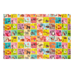 Humbi Paks haridusmatt 2in1 XPE vahtplastist 180x120 Poola t&auml;hestik kontrastsete piltidega