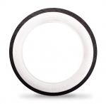 12-tolline jalgratta rehv 12x 1/2 x 2 1/4 57-203 must-valge