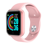 Nutikell, D20 Y68 D18S 116Plus nutikas k&auml;ev&otilde;ru treeningu pulsisageduse une j&auml;lgimine, kuldroosa stiilis:D20 Y68;