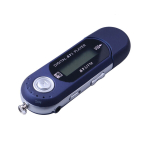 Mp3 m&auml;ngija Mini mp3-m&auml;ngija usb 2.0 v&auml;lkm&auml;lu LCD MP3 Music Player koos FM raadiofunktsiooni kvaliteediga mp3 m&auml;ngija-sinine-
