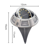 P&auml;ikeseelektrijaamade komponendid, 4 komplekti p&auml;ikesev&auml;rvi muutvad aiakettavalgustid, tee- ja sise&otilde;uekujundus, soojad 8 valgust