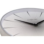 Seina kell - NeXtime - 2 sekundit - &Oslash; 40 cm - Metall - Valge