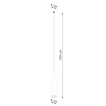 Sollux lighting rippvalgusti Electra, hall
