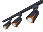 Steka komplekt XD-IK252B Must/kuldne LED GU10 x3 r&ouml;&ouml;pmelamp + 1,5m r&ouml;&ouml;pmelkaabel - must