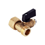 Aquaphor Kolmik-liitmik kraaniga 1/2x1/2x3/8 BSPP