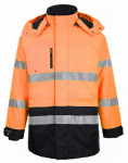 K&otilde;rgn&auml;htav talvejope Montreal oranž/tumesinine 2XL, Pesso, XXL