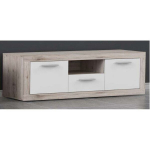 TV-alus Baccio, liivatamm/valge