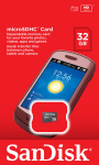 Telefoni m&auml;lukaart SanDisk m&auml;lukaart 32GB microSDHC