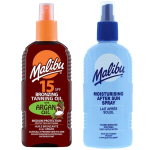 Malibu Argaania&otilde;li SPF15 200ml + P&auml;ikesej&auml;rgne pihustuspalsam 200ml