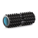 Jooga massaažirull Gymstick 33 cm, must