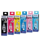 Originaal TINTIDE KOMPLEKT T673 (BK/C/M/Y/LC/LM) 70ml
