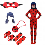 MEGA KOST&Uuml;&Uuml;M LEEDI HALDJAS MASK YOYO PARUKAS M