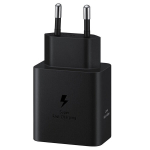 Samsung EP-T4511NBE 45W GaN 4.05A USB-C Plug Madala Oote Kiirelaadija Must (Blister)