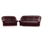 Pehme m&ouml;&ouml;bli komplekt Aleksandra 3, tumepunane