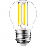 LED Filament pirn E27, G45, 4W, 520lm, 3000K, 360&deg;