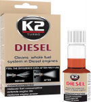 K2 Diisli pihusti ja k&uuml;tuses&uuml;steemi puhastusvahend, 50 ml