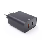 Hama Seinalaadija 45W USB-C PD + USB-A Kiirlaadimine Antratsiit