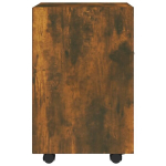 puhvetkapp，kummut，kapp ratastega, suitsutatud tamm, 33 x 38 x 60 cm, tehispuit CFE61336