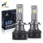 Dawnknight K5C pluss 140W LED -lambid - udulatern 12V - 6000K k&uuml;lm valge, 9005/HB3
