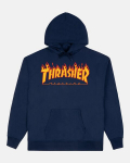Meeste pusa Thrasher Flame hoodie, 113102, sinine, S