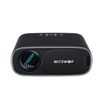 BlitzWolf BW-V4 1080p LED valgusti/projektor, Wi-Fi + Bluetooth (must)