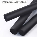 1tk Vastupidav Nailon &Uuml;marvarras - 500mm PA6 Tugev Latt Mehaanilistele Tihenditele ja Osadele, 1 vnt. 50x500 mm (2x19,69 colio)