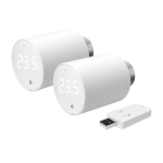 Shelly BLU TRV termostaadipea, WiFi/Bluetooth (2 tk. koos juhtseadmega)